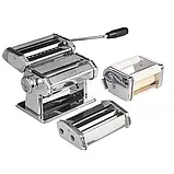 Локшина-Равіольниця-Тестораскатка 3в1 з неіржавкої сталі, фото 2