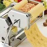 Локшина-Равіольниця-Тестораскатка 3в1 з неіржавкої сталі, фото 4