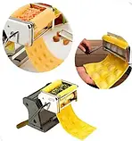 Локшина-Равіольниця-Тестораскатка 3в1 з неіржавкої сталі, фото 5