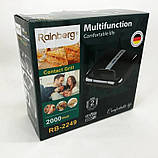 Гриль притискний Rainberg RB-2249, домашній гриль для шаурми, електрогриль для стейків 1800 Вт, фото 4