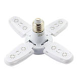 Лампочка складана світлодіодна 4 лопаті E27 KK-202 Mini fan blade bulb, фото 3