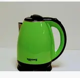 Електричний чайник Rainberg RB-901 2 л. Червоний, Зелений, Блакитний, Білий, фото 4