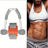 Автоматичний тренажер для живота, коліщатко для живота з подушечкою для пушапа,WHEEL, фото 2