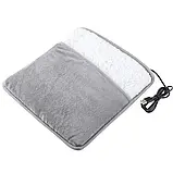 Портативна фланельова грілка для ніг з електричним підігрівом Foot warmer XL-997 Килимок з USB підігрівом, фото 2