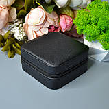 Квадратна скринька для прикрас Колір: Чорний, фото 2