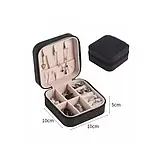 Квадратна скринька для прикрас Колір: Чорний, фото 4