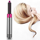Стайлер 5в1 Hot Air Styler для різних типів волосся з функціями надання об'єму, випрямлення, фото 4