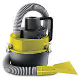 Автомобільний потужний пилосос для сухого та вологого прибирання The Blac Series, 3 насадки, фото 9