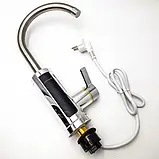 Бойлер Кран з екраном хром.пластик нижнє під'єднання 3.0 кВт RX 011, фото 5