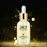 Антивікова сироватка з гіалуроновою кислотою і золотом 24K GoldZen No24К 30 мл, фото 3