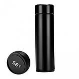 Термос T-BOTLLE 919 термос з індикатором температури 0.5 л, фото 4