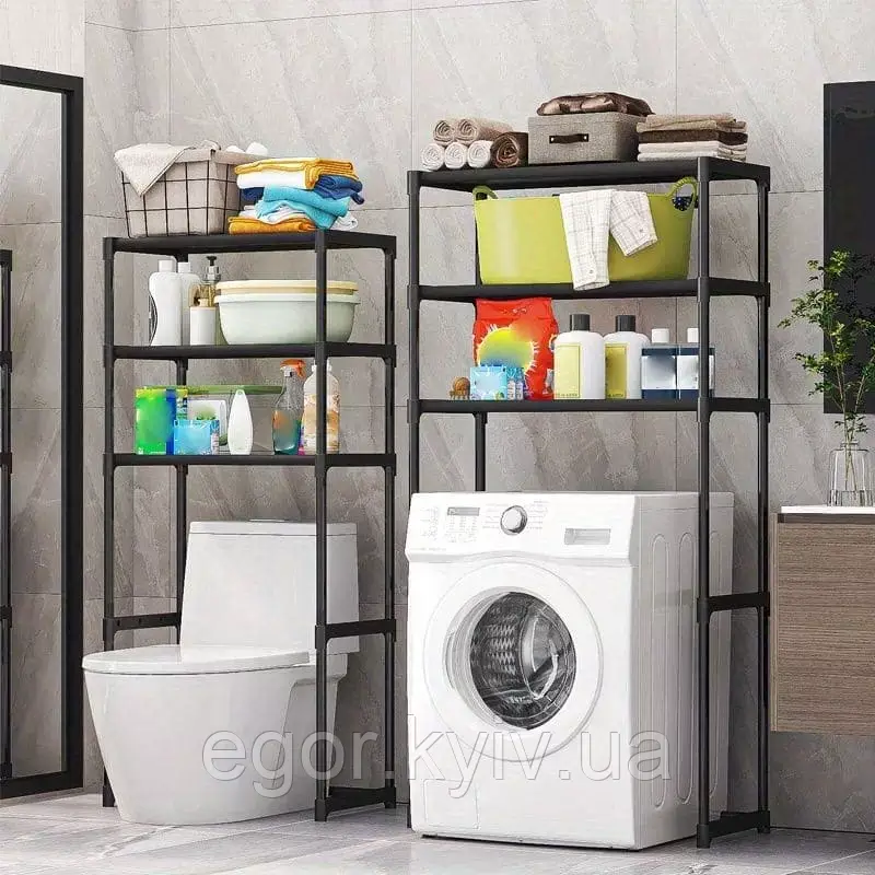 Підлоговий стелаж над пральною машиною 72*25*155 см, фото 1