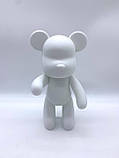 Флюїдне ведмежатко fluid bear bearbrick, 23 см, з фарбами YELLOW, фото 5