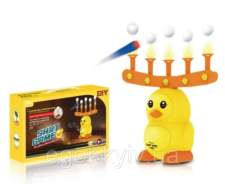 Тир повітряний Shot Game — каченя 19880B, Інтерактивна дитяча гра, фото 1