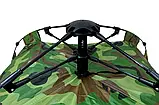 Намет автоматичний 4-місний Розмір 2х2 Камуфляж метра саморозкладний намет, фото 6