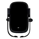 Автотримач Baseus Wireless Charger бездротова зарядка WXHW01 Колір Чорний, 01, фото 4