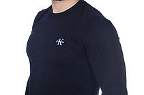 Лонгслів чоловічий Calvin Klein темно-синій, фото 5