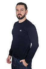 Лонгслів чоловічий Calvin Klein темно-синій, фото 3