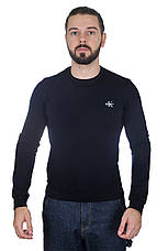 Лонгслів чоловічий Calvin Klein темно-синій, фото 2