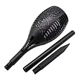 Водонепроникний ліхтар 80 см з ефектом полум'я Solar flame led light sensor activated, фото 2