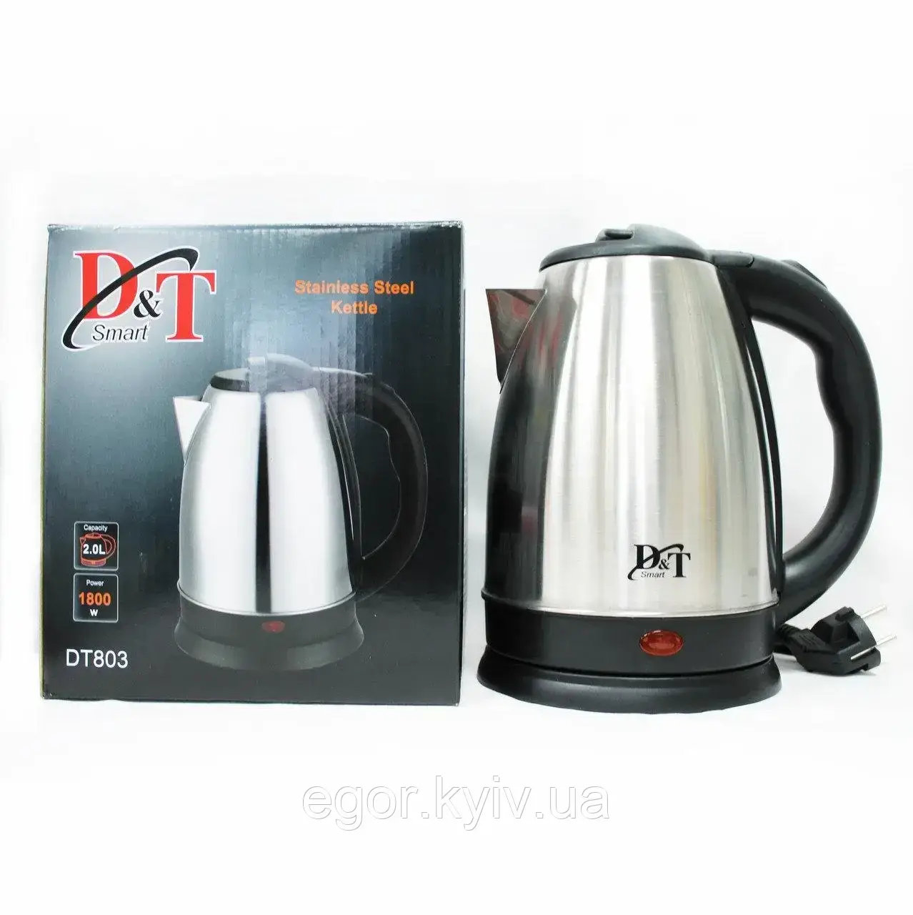 Чайник неіржавка D&T Smart DT 803, фото 1