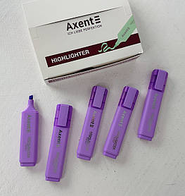 Маркер Текстовий Бузковий Pastel 1-5 мм Клиноподібний (2537-36-А) Axent