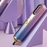 Швидковисихний іонний фен для волосся COMMITMENT TO QUALITY M4 з насадками/ Портативний фен дорожній, фото 7