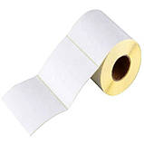 Термоетикетка ЗЕБРА 101мм х 101.5мм/500 штук у рулоні для Пошти Zebra, фото 4