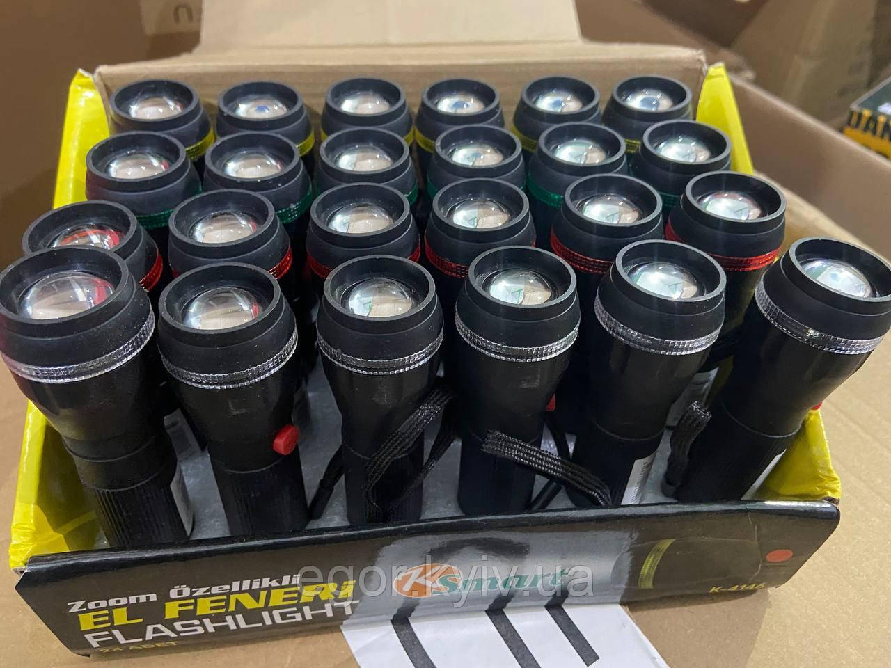 Ручний ліхтар на батарейках K-4146, фото 1