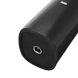 Електрична зубна щітка Shuke SK-601 акумуляторна з 4 насадками Чорна, фото 3