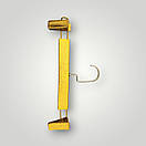 Плічки вішалки з прищіпками 31 см золоті тремпеля для штанів і спідниць уп.5 шт, фото 2