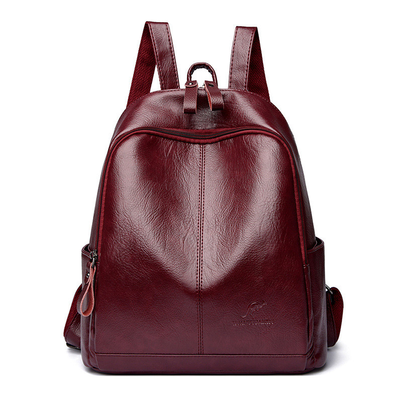 Рюкзак дівчина м'який штучний шкіра Модний новий фасон Міський рюкзак стильний тільки опт, фото 1