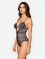 Купальник суцільний леопардовий Sisianna 5796 на 44 46 48 50 52 розмір, фото 4