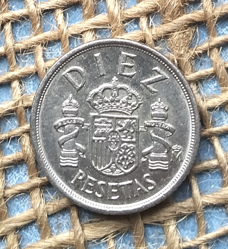 10 песет 1983 року. Iспанiя, фото 1