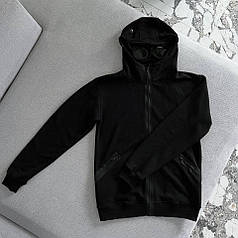 Zip Худі C. P. Company чорний