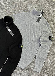 Гольф Stone Island сірий