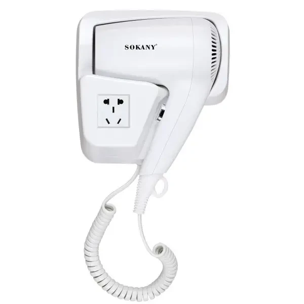Настінний фен для укладання волосся 1200 Вт Sokany SK-CF-2217 Fm, фото 1