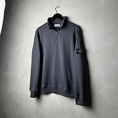 Stone Island 1/3 Zip Sweatshirt темно сірий