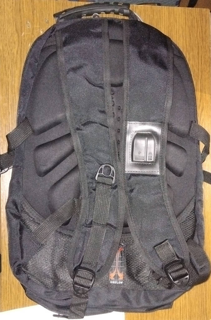 Водостійкий швейцарський міський рюкзак swissgear 8810 чоловічий із зарядкою, міський рюкзак для ноутбука. GS227 - фото покупців 2