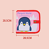 Багаторазовий альбом для творчості з фломастерами Пінгвін Світ малювання для дітей розвиток фантазії моторики безпечні матеріали, фото 5
