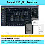 USB логічний аналізатор Kingst LA1010 100 МГц 16 каналів Type C для налагодження Arduino та цифрових схем, фото 3