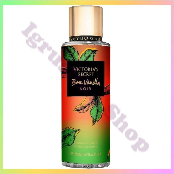 Парфумований увлажняющий спрей для тіла VICTORIA'S SECRET Ванільна Ніч 250ml Аромат для тіла Теплі ноти Вершкова ваніль Груша, фото 1