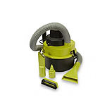 Автомобільний пилосос для сухого та вологого прибирання The Black портативний вакуум для авто з насадками шлангом та, фото 2