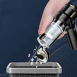 Бездротовий ручний пилосос 100 Вт з потужним всмоктуванням 18000 Па безщітковий двигун аксесуари для дому та автомобіля, фото 3