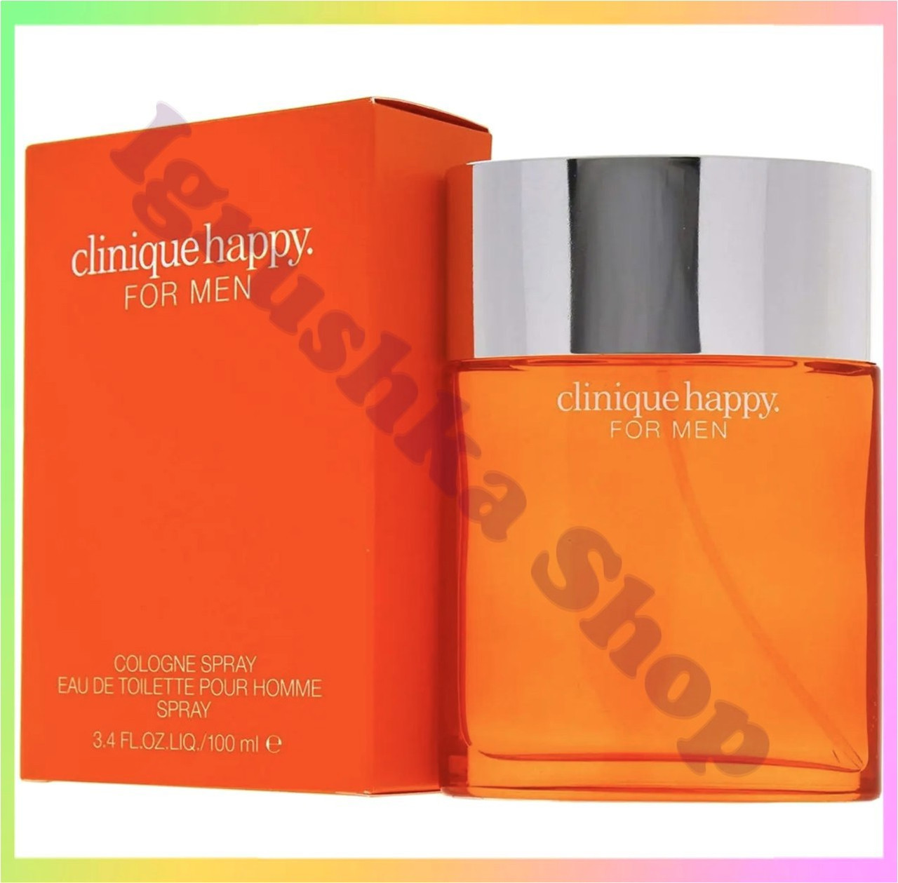 Туалетна вода Clinique Happy для чоловіків 100 мл аромат щастя свіжі цитрусові ноти квітковий шлейф елегантний мускусний, фото 1