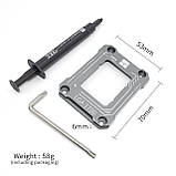 Притискна рамка для процесора LGA1700 BCF надійне кріплення ефективне охолодження CPU алюміній гвинтове кріплення сумісність з, фото 5