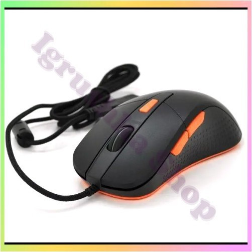 Миша USB JEDEL GM820 ігрова з RGB підсвічуванням оптичний сенсор до 3200 DPI ергономічна 6 кнопок для Windows macOS, фото 1