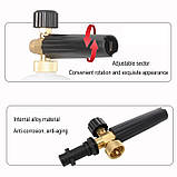 Пінна насадка S10 1 л для миття Karcher K2 K3 K4 K5 K6 K7 пінник високого тиску адаптер для пінопромивки, фото 3