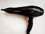 Професійний фен для укладання волосся Mozer MZ 5932 потужний фен для сушіння волосся з насадкою холодний обдув 5000 Вт, фото 3