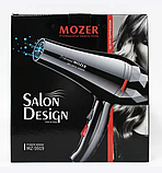 Професійний фен для волосся Mozer MZ-5919 4000 Вт потужний стильний сушарка, фото 3